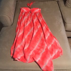 Beach Dress - floaty halter neck